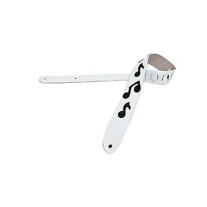 Perris ( �y���[�Y ) / 2.5inch LEATHER STRAP WHT BLK/NOTES�ċx�݃Z�[��