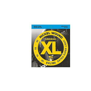DADDARIO ( __I ) / EXL180 Nickel Wound Bass Extra Super Light 35-95ċx݃Z[