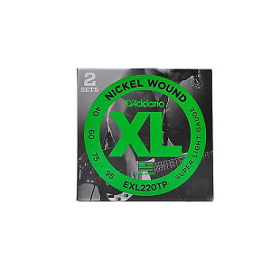 DADDARIO ( __I ) / EXL220TP Nickel Wound Bass Super Light40-95 2setċx݃Z[