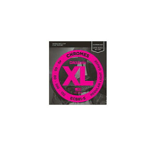 DADDARIO ( �_�_���I ) / ECB81-5 Chromes Bass 5-Strings 45-132�ċx�݃Z�[��