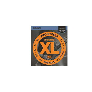 DADDARIO ( __I ) / EPS160-5 ProSteels Bass 5-Strings Medium 50-135ċx݃Z[