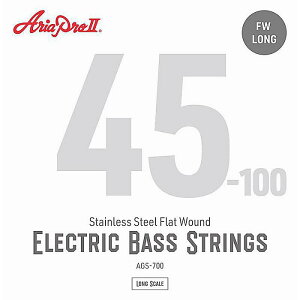 �y���[���ց^���������z ARIAPROII ( �A���A�v���c�[ ) / AGS-700�@-Flat Wound, Long Scale- �x�[�X���u���b�N�t���C�f�[�y���[���ց^���������z