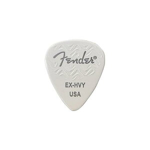 FENDER ( �t�F���_�[ ) / 351 SHAPE WAVELENGTH CELLULOID PICKS White, Extra Heavy�ċx�݃Z�[��