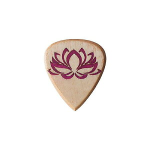 Knc Picks ( �P�[�G�k�V�[�s�b�N�X ) / Lotus Maple Glowing Guitar Pick with Wooden Box�ċx�݃Z�[��