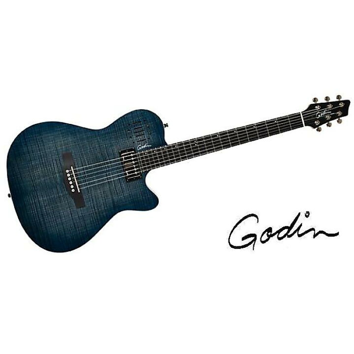 楽天市場】GODIN GUITAR ( ゴダンギター ) / A6 ULTRA Denim Blue 