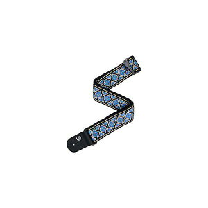 DADDARIO ( �_�_���I ) / 50RW04 ECO-COMFORT GUITAR STRAP Blue �� Gold�ċx�X�y�V����