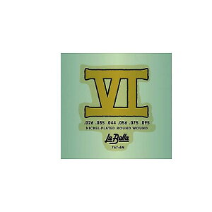 La Bella ( ���x�� ) / 767-6N Bass VI Nickel Rounds 26-95�ċx�݃Z�[��