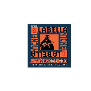 La Bella ( ���x�� ) / N1252Nickel 200 Roller Wound - Jazz Light 1252�ċx�݃Z�[��