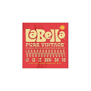La Bella ( ���x�� ) / PV1046 Pure Vintage Electric Guitar Strings Regular 10-46�ċx�݃Z�[��
