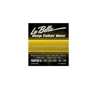 La Bella ( ���x�� ) / 760FGS-B Deep Talkin�fBass Gold Flats 5-Strings�ċx�݃Z�[��