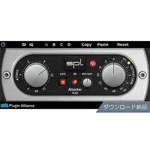Plugin Alliance ( �v���O�C���E�A���C�A���X ) / SPL Attacker Plus�@�_�E�����[�h�[�i�ċx�݃Z�[��