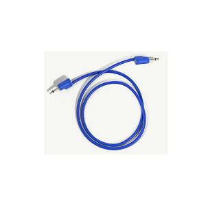 Tiptop Audio ( �e�B�b�v�g�b�v�I�[�f�B�I ) / Stackable Shielded 3.5mm Patch Cable Blue 75cm�ċx�X�y�V����
