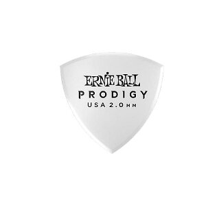 ERNIE BALL ( A[j[E{[ ) / Prodigy Picks 2.0mm White Large Shield EB9338ċx݃Z[