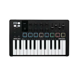 ARTURIA ( A[gA ) / MiniLab 3 Black MIDI@L[{[hpbhERg[[ċx݃Z[