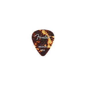 FENDER ( �t�F���_�[ ) / 351 SHAPE WAVELENGTH CELLULOID PICKS Tortoise Shell, Medium�ċx�݃Z�[��
