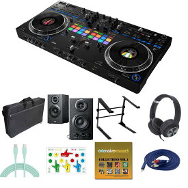 12大特典付 【高耐久安心ケースセット+アンプ内蔵木製スピーカー】Pioneer DJ(パイオニア) / DDJ-REV7_ESP-03A_400-SP068Op13_set【ショルダータイプケース/】夏休スペシャル