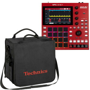 2大特典付 超限定【Technicsリュックケースセット(RED)】Akai(アカイ) / MPC One +_収納ケース (Black/Red)ブラックフライデー