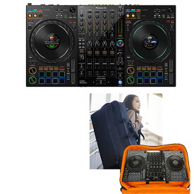 8大特典付 【米軍スペック生地・背負えるリュックストラップケースセット】Pioneer DJ(パイオニア) / DDJ-FLX10_ESPC05FLX10【耐衝撃・防水・多収納ケースセット】夏休みセール