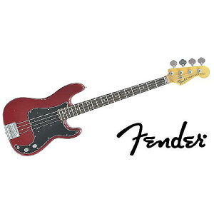 FENDER ( tF_[ ) / Nate Mendel P Bass Candy Apple Redċx݃Z[