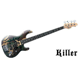 KILLER GUITARS ( L[M^[Y ) / KB-CRIMINAL BASS SIGNATURE PJ 22 CAMOċx݃Z[
