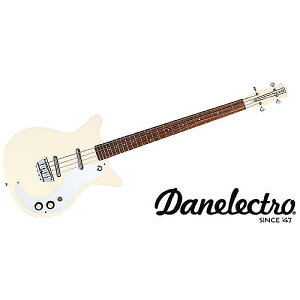 DANELECTRO ( ダンエレクトロ ) / 59DC Short Scale Bass Vintage Cream夏休みセール