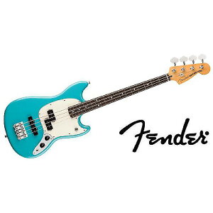 FENDER ( tF_[ ) / Player II Mustang Bass PJ, RW FB, Aquatone Blueċx݃Z[