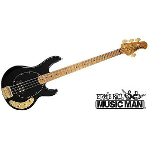 MUSICMAN ( ~[WbN} ) / StingRay Special Jackpot Roasted M/M Black PG Goldċx݃Z[