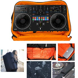 1大特典付 【米軍スペック生地・背負えるリュックストラップケースセット】Pioneer DJ(パイオニア) / DDJ-REV5_ESPC05REV5【耐衝撃・防水・多収納ケースセット】夏休みセール