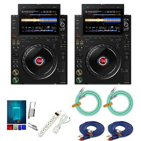 6大特典付 【CDJ-3000X2台セットB】alphatheta(アルファシータ) / CDJ-3000X_MHF_CSUSB128GB_Green_1005005121715053Op8_setブラックフライデー