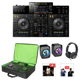 5大特典付 【撥水生地ケース付き初心者全部入りセット】Pioneer DJ(パイオニア) / XDJ-RR_IVPCRR_KCX85_BLKOp6_set新生活応援