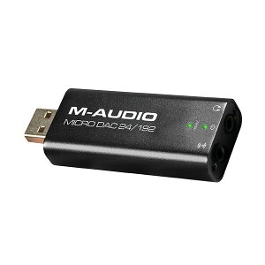 M-Audio Micro DAC 24/192 24bit/192kHznC]Ή USB DAC fW^ to AiOERo[^[ċxXyV