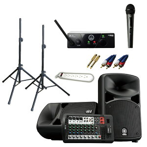 6Tt yCX}CN1{PAZbgzYAMAHA(}n) STAGEPAS_600BT / WMS40 PRO MINI VOCAL SET su ECxgɍœKtV