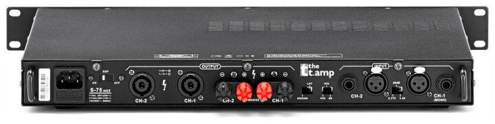 楽天市場】thomann (トーマン) / S-75mk2 - パワーアンプ - [45W+45W 
