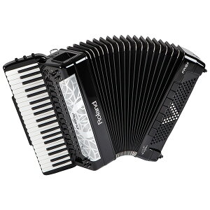 1大特典付 Roland(ローランド) / FR-8X BK (BLACK) Vアコーディオン（ピアノ鍵盤タイプ） デジタルアコーディオン