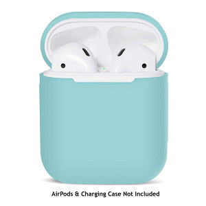 EarBuddyz / PodSkinz (Diamond Blue) AirPods�P�[�X�p �V���R���J�o�[ �ی�J�o�[ �A�b�v�� �G�A�[�|�b�Y�P�[�X�ċx�X�y�V����