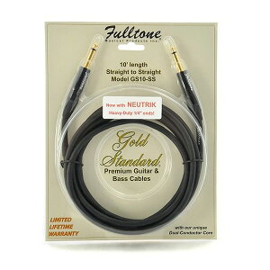 Fulltone(tg[) / GoldStandard 10' Cable STRAIGHT to STRAIGHT FT-GS10-SS M^[V[h y10ft. (3m)z Ai