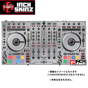 12inch SKINZ / Pioneer DDJ-SX2 SKINZ Metallics (Brushed Silver) yDDJ-SX2pXLz ċxXyV