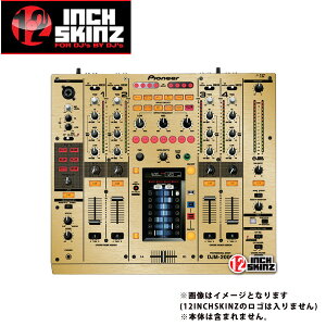 12inch SKINZ / Pioneer DJM-2000 SKINZ Metallics (Brushed Gold) �yDJM-2000�p�X�L���z