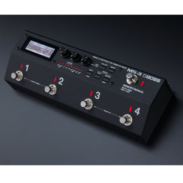 楽天市場】Boss(ボス) / MS-3 Multi Effects Switcher - スイッチャー  