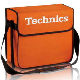 Technics(テクニクス) / DJ Bag (Orange) 【約60枚レコード収納】 DJレコードバッグ