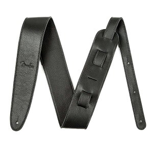 FENDER / ARTISAN CRAFTED LEATHER STRAPS - 2.5" (Black) M^[Xgbv Ai ytF_[zċxXyV
