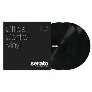 Serato Performance Series Control Vinyl [BLACK] [2LP] �y�Z���[�g�R���g���[���g�[�����^ SERATO SCRATCH LIVE, SERATO DJ�z�u���b�N�t���C�f�[