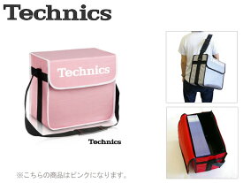 Technics(テクニクス) / DJ Bag (PINK) 【約60枚レコード収納】 DJレコードバッグ