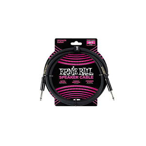 ERNIE BALL ( �A�[�j�[�E�{�[�� ) / Classic Speaker Cable 6ft Black #6072�ċx�X�y�V����