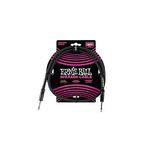 ERNIE BALL ( �A�[�j�[�E�{�[�� ) / Classic Speaker Cable 3ft Black #6071�ċx�X�y�V����