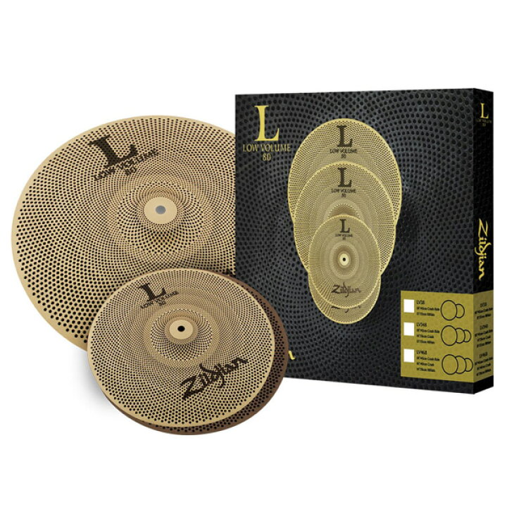 楽天市場】Zildjian(ジルジャン) / L80 ローボリューム 13HH／18CR 