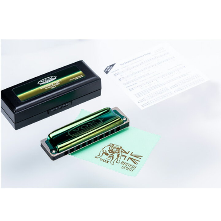 楽天市場 Vox Continental Type 1 Harmonica G G調 Vch 1 G 10穴 ハーモニカ ブルースハープ ミュージックハウス フレンズ
