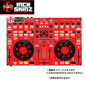 12inch SKINZ / DENON MC-3000 SKINZ (RED/BLACK) yMC-3000pXLz