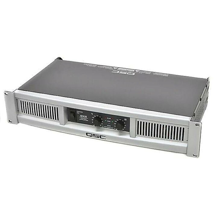 楽天市場】QSC ( キューエスシー ) / GX5 ステレオ・パワーアンプ夏休 