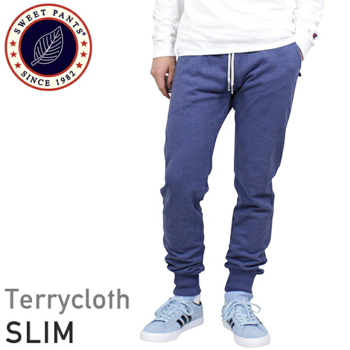 楽天市場】SWEET PANTS スイートパンツ Slim Pants TERRY メンズ 